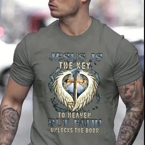 Slogan T-shirt For Men